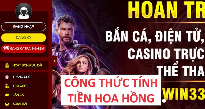 Công thức tính tiền hoa hồng cho đại lý